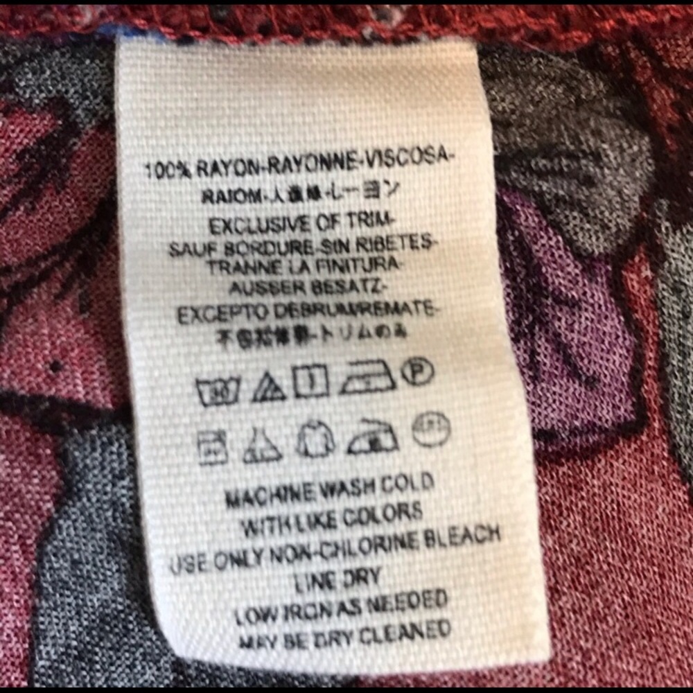 Free People Tree Swing Oversize Maroon Dress - Picture 11 of 11